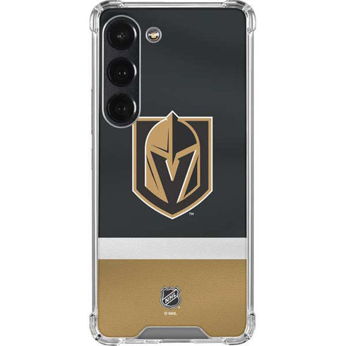 NHL Vegas Golden Knights Jersey Galaxy S23 Clear Case