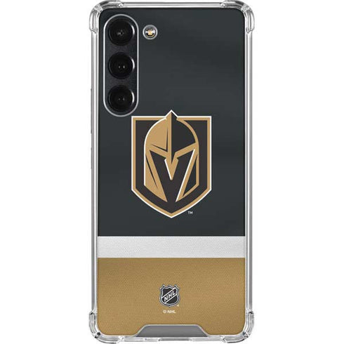 NHL Vegas Golden Knights Jersey Galaxy S23 Plus Clear Case