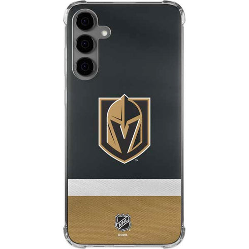 NHL Vegas Golden Knights Jersey Galaxy S24 Plus Clear Case