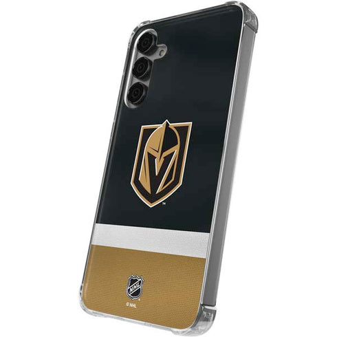 NHL Vegas Golden Knights Jersey Galaxy S24 Plus Clear Case