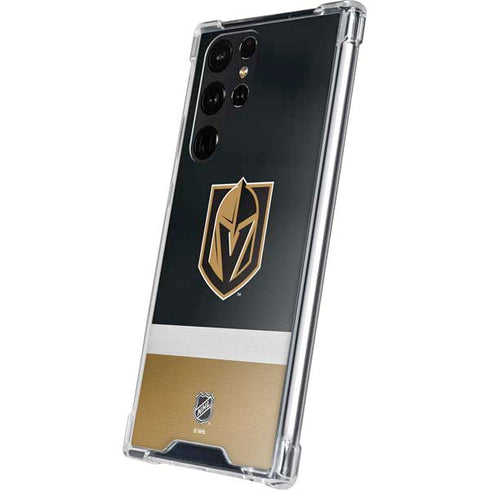 NHL Vegas Golden Knights Jersey Galaxy S24 Ultra Clear Case