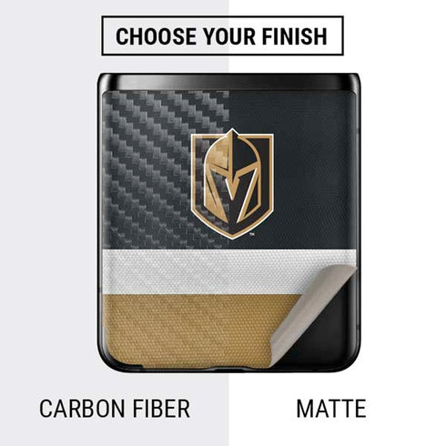 NHL Vegas Golden Knights Jersey Galaxy Z Flip Skin