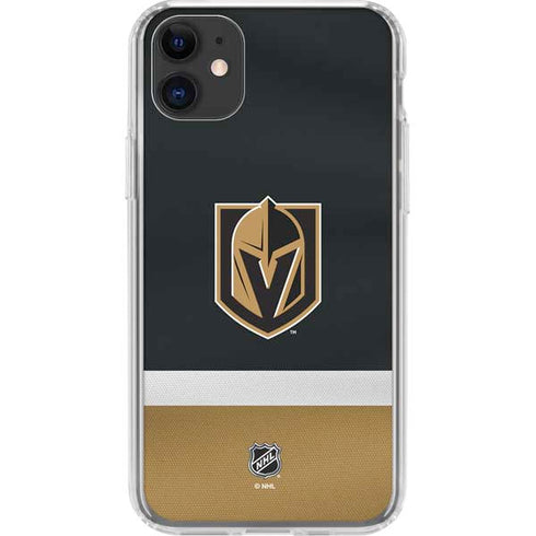 NHL Vegas Golden Knights Jersey iPhone 11 Clear Case
