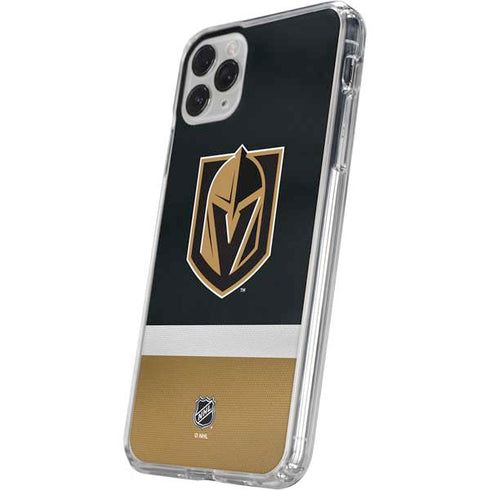 NHL Vegas Golden Knights Jersey iPhone 11 Pro Clear Case