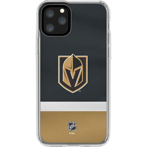 NHL Vegas Golden Knights Jersey iPhone 11 Pro Clear Case