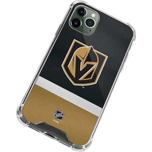 NHL Vegas Golden Knights Jersey iPhone 11 Pro Max Clear Case