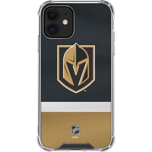 NHL Vegas Golden Knights Jersey iPhone 12 Mini Clear Case