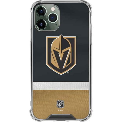 NHL Vegas Golden Knights Jersey iPhone 12 Pro Clear Case