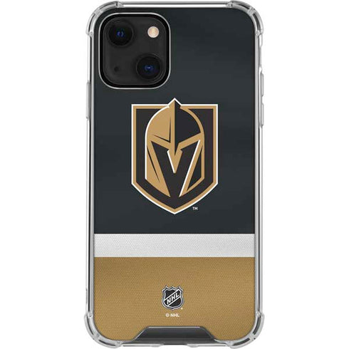 NHL Vegas Golden Knights Jersey iPhone 13 Clear Case