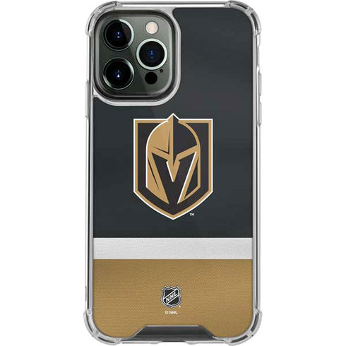 NHL Vegas Golden Knights Jersey iPhone 13 Pro Max Clear Case