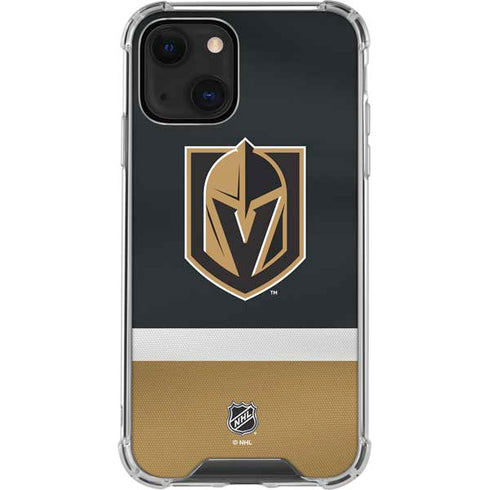 NHL Vegas Golden Knights Jersey iPhone 14 Clear Case