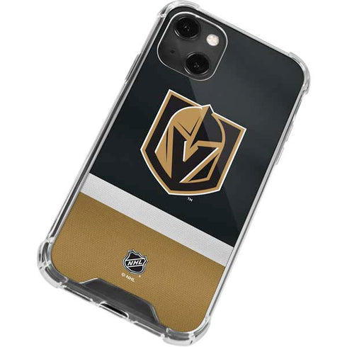NHL Vegas Golden Knights Jersey iPhone 14 Plus Clear Case