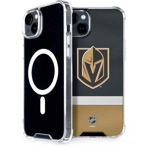NHL Vegas Golden Knights Jersey iPhone 15 Plus MagSafe Case
