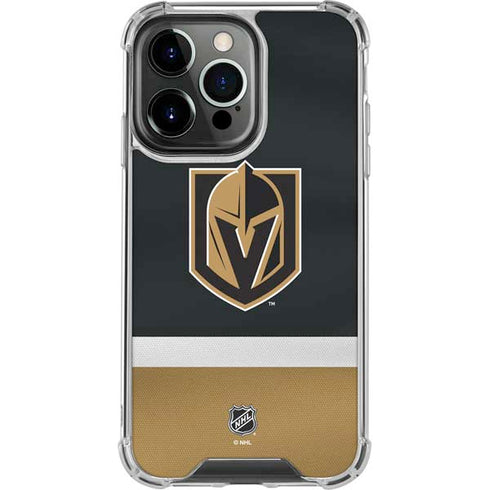 NHL Vegas Golden Knights Jersey iPhone 15 Pro Clear Case