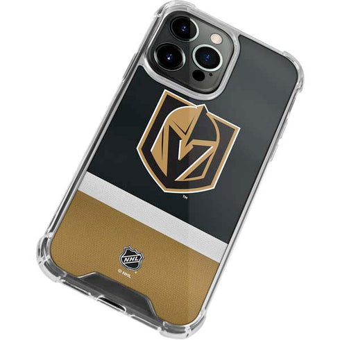 NHL Vegas Golden Knights Jersey iPhone 15 Pro Clear Case