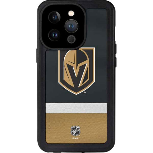 NHL Vegas Golden Knights Jersey iPhone 14 Pro Waterproof Case