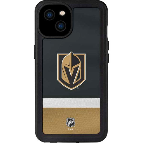NHL Vegas Golden Knights Jersey iPhone 15 Plus Waterproof Case
