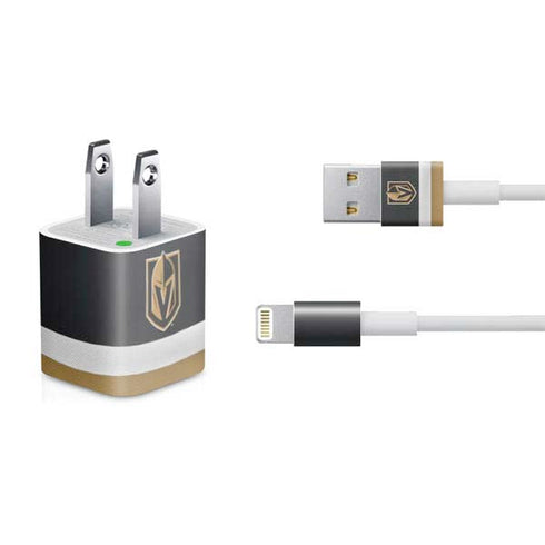 NHL Vegas Golden Knights Jersey iPhone Charger (5W USB) Skin