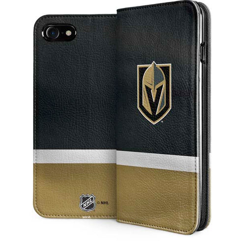 NHL Vegas Golden Knights Jersey iPhone SE (2nd & 3rd Gen) Folio Case