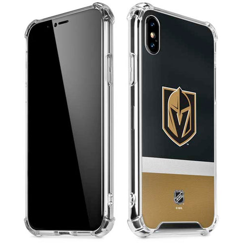 NHL Vegas Golden Knights Jersey iPhone XS Max Clear Case
