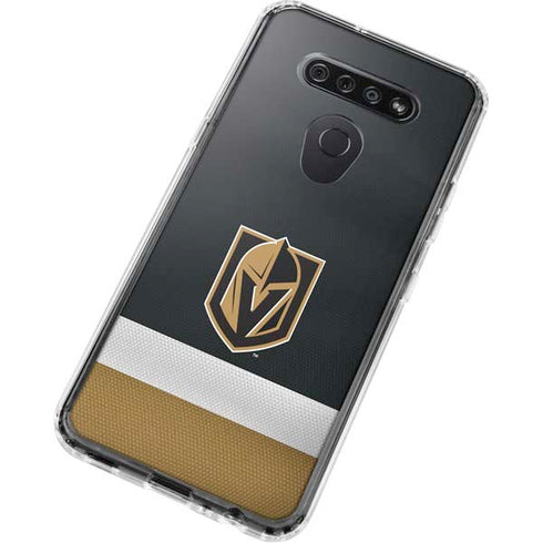 NHL Vegas Golden Knights Jersey LG K51/Q51 Clear Case