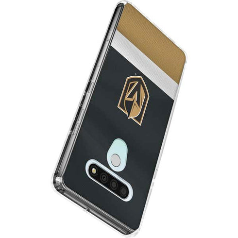 NHL Vegas Golden Knights Jersey LG Stylo 6 Clear Case