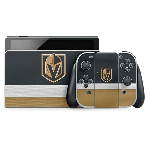 NHL Vegas Golden Knights Jersey Nintendo Switch OLED (2021) Skin