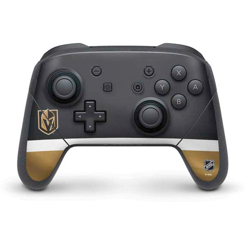 NHL Vegas Golden Knights Jersey Nintendo Switch Pro Controller Skin