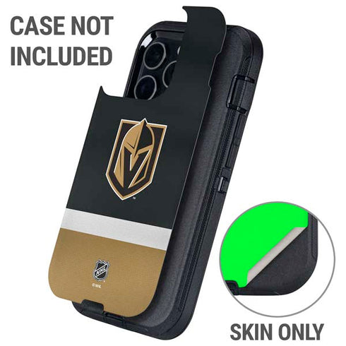 NHL Vegas Golden Knights Jersey Otterbox Defender iPhone Skin