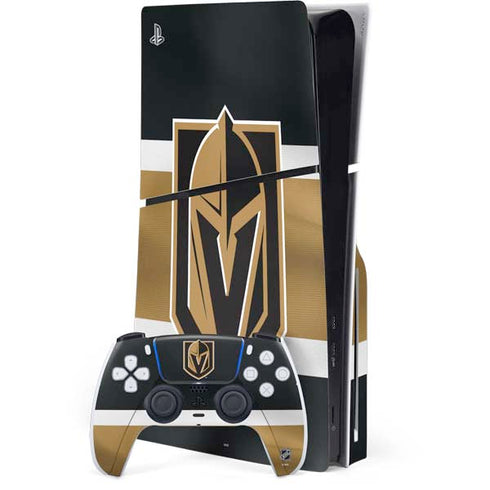 NHL Vegas Golden Knights Jersey PS5 Slim Disk Bundle Skin