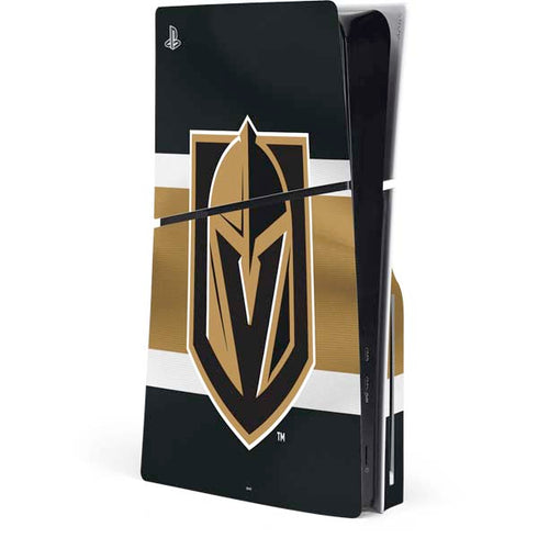 NHL Vegas Golden Knights Jersey PS5 Slim Disk Console Skin