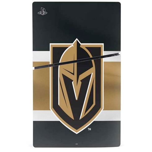 NHL Vegas Golden Knights Jersey PS5 Slim Disk Console Skin