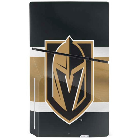NHL Vegas Golden Knights Jersey PS5 Slim Disk Console Skin