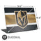 NHL Vegas Golden Knights Jersey Universal Laptop 18in (14.6 x 10.6in) Skin