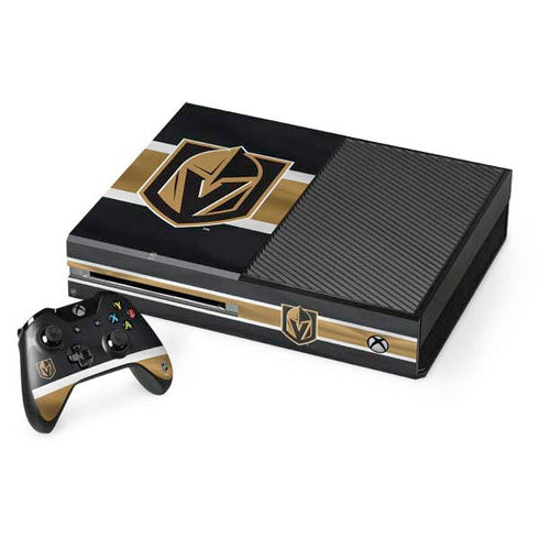 NHL Vegas Golden Knights Jersey Xbox One Console and Controller Bundle Skin