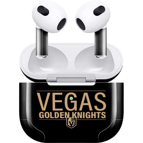 NHL Vegas Golden Knights Lineup Apple AirPods (3rd Gen 2021) Skin