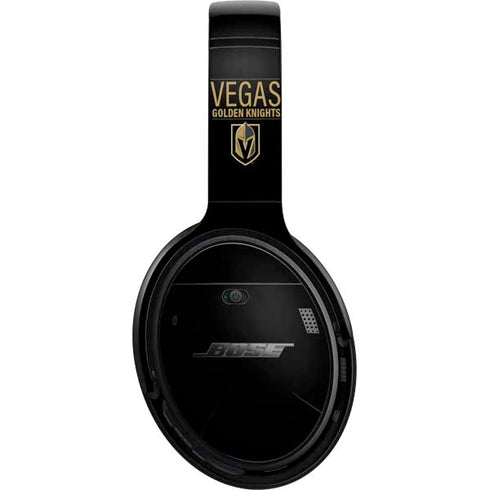 NHL Vegas Golden Knights Lineup Bose QuietComfort 35 Headphones Skin