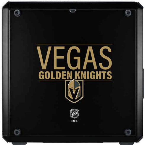 NHL Vegas Golden Knights Lineup Cooler Master MasterBox Q300L Mini Tower Skin