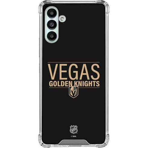 NHL Vegas Golden Knights Lineup Galaxy A13 5G Clear Case