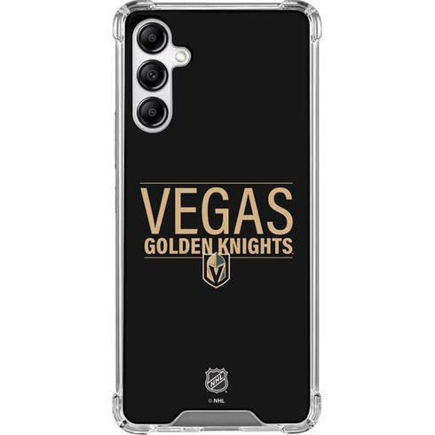 NHL Vegas Golden Knights Lineup Galaxy A14 5G Clear Case