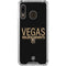 NHL Vegas Golden Knights Lineup Galaxy A30 Clear Case