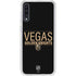 NHL Vegas Golden Knights Lineup Galaxy A50 Clear Case