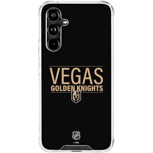 NHL Vegas Golden Knights Lineup Galaxy A54 5G Clear Case