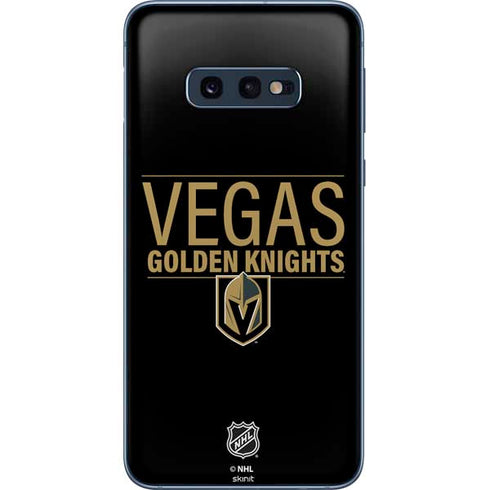 NHL Vegas Golden Knights Lineup Galaxy S10e Skin