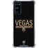 NHL Vegas Golden Knights Lineup Galaxy S20 FE Clear Case