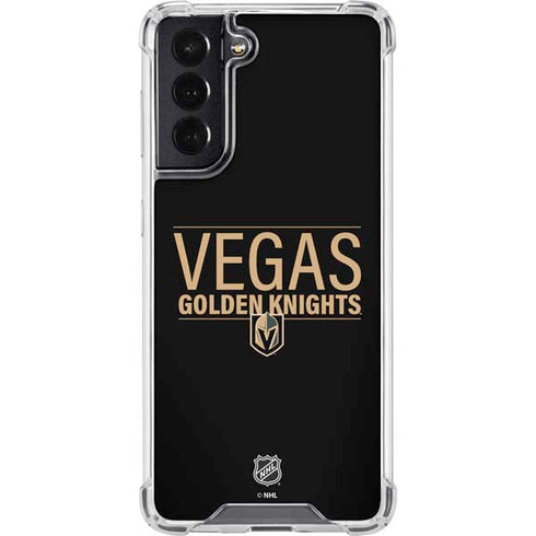 NHL Vegas Golden Knights Lineup Galaxy S22 Clear Case