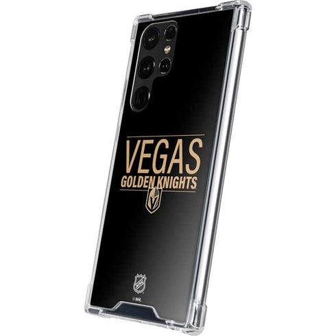 NHL Vegas Golden Knights Lineup Galaxy S22 Ultra Clear Case