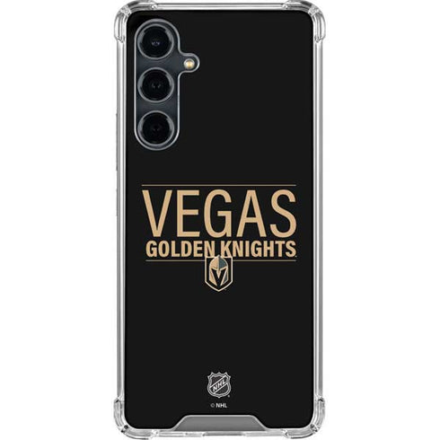 NHL Vegas Golden Knights Lineup Galaxy S23 FE Clear Case