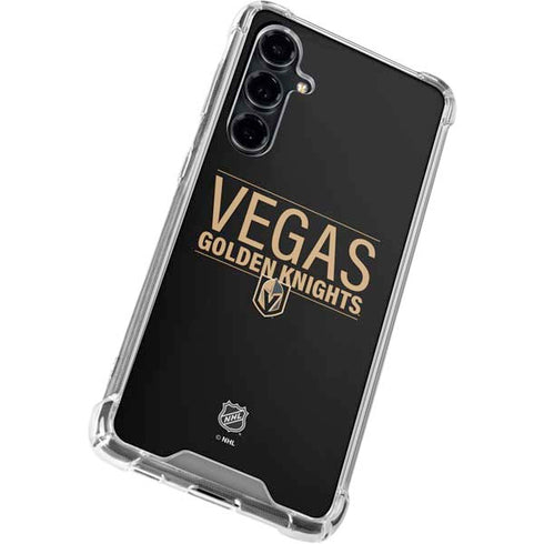 NHL Vegas Golden Knights Lineup Galaxy S23 FE Clear Case