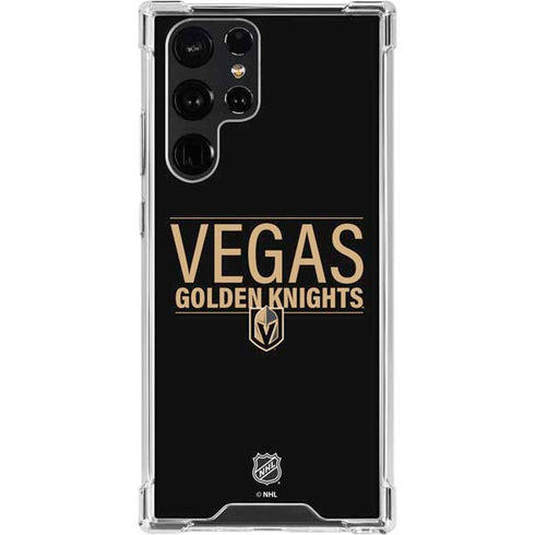 NHL Vegas Golden Knights Lineup Galaxy S24 Ultra Clear Case
